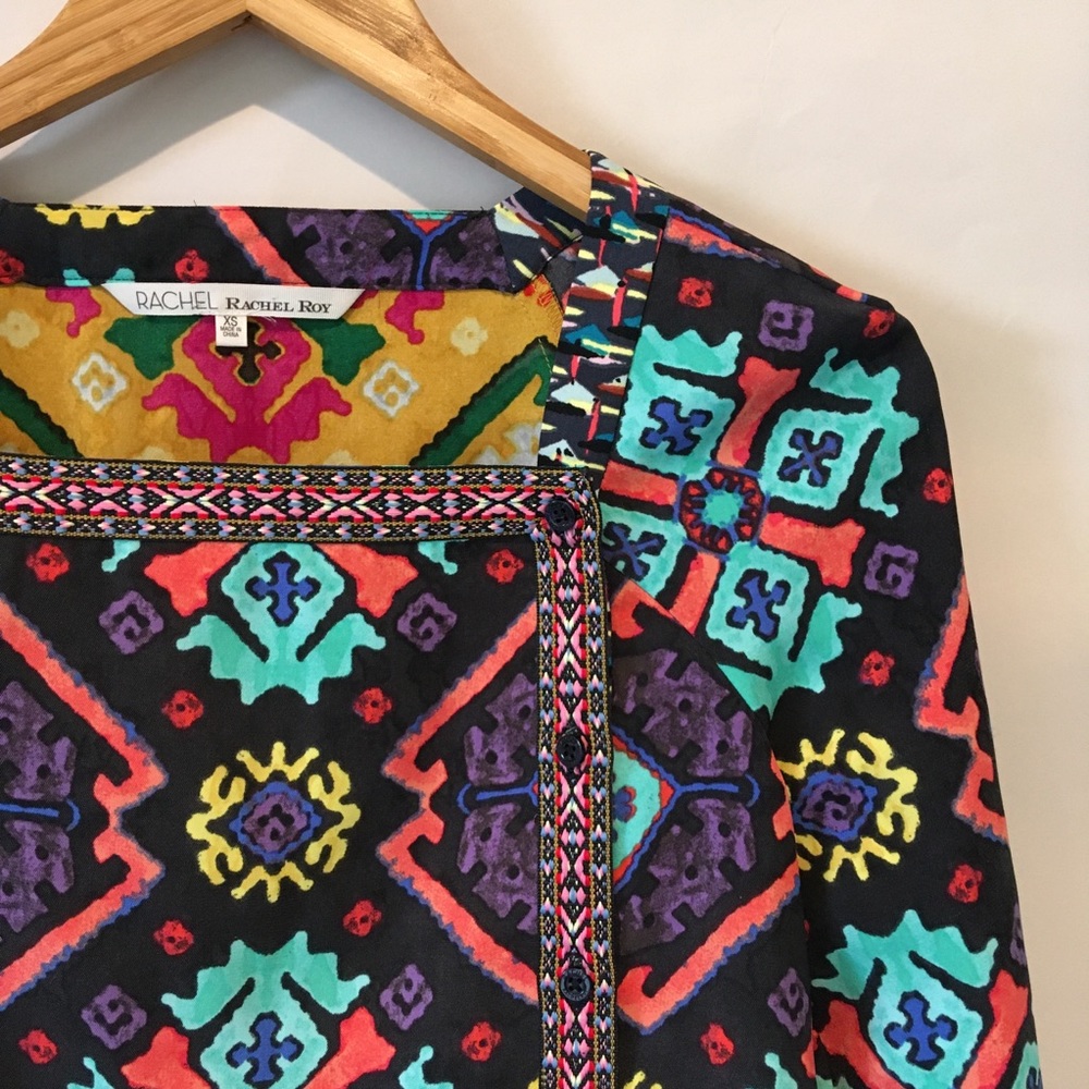Rachel Roy // Kim Crawford Kickin It Top XS EUC - Picture 3 of 10